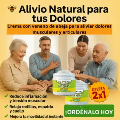 🐝 Llévate 2 Bee Venom Pain Cream por Solo $89.900