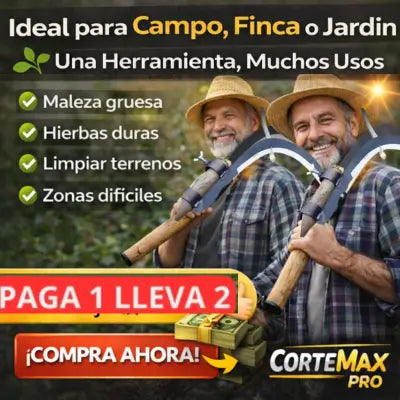 COMBO X 2 CABEZAL DE HOZ AFILADO
