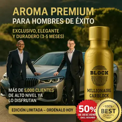 Carblock Dale a tu Vehículo el Aroma del Éxito