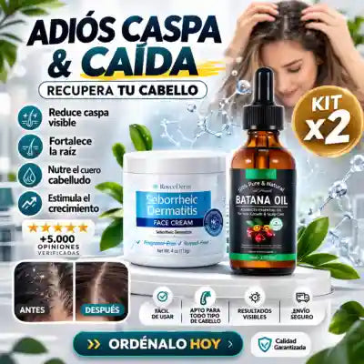 KIT RECUPERACIÓN CAPILAR RoyceDerm+Aceite de Batana