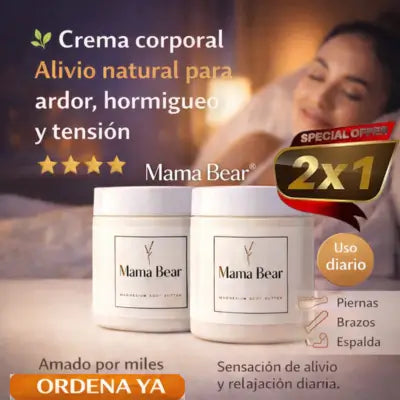 2 Mama Bear™ Magnesium Body Butter