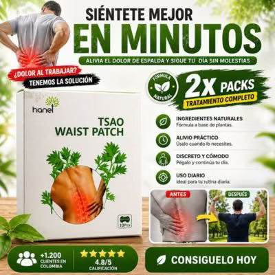 Parches para dolor de Espalda x20 und