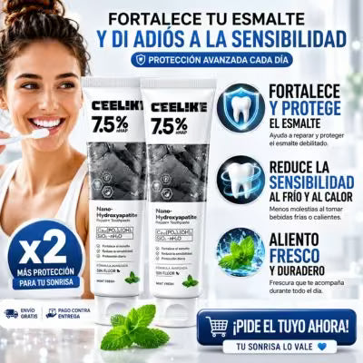 CEELIKE X2 PASTA DE DIENTES