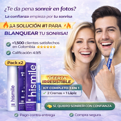 đ Kit x2 cremas Blanqueador + LĂĄpiz Blanqueador GRATIS