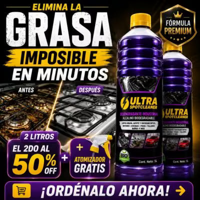 Desengrasante Compra 1 Litro y lleva el segundo al 50% + Atomizador GRATIS