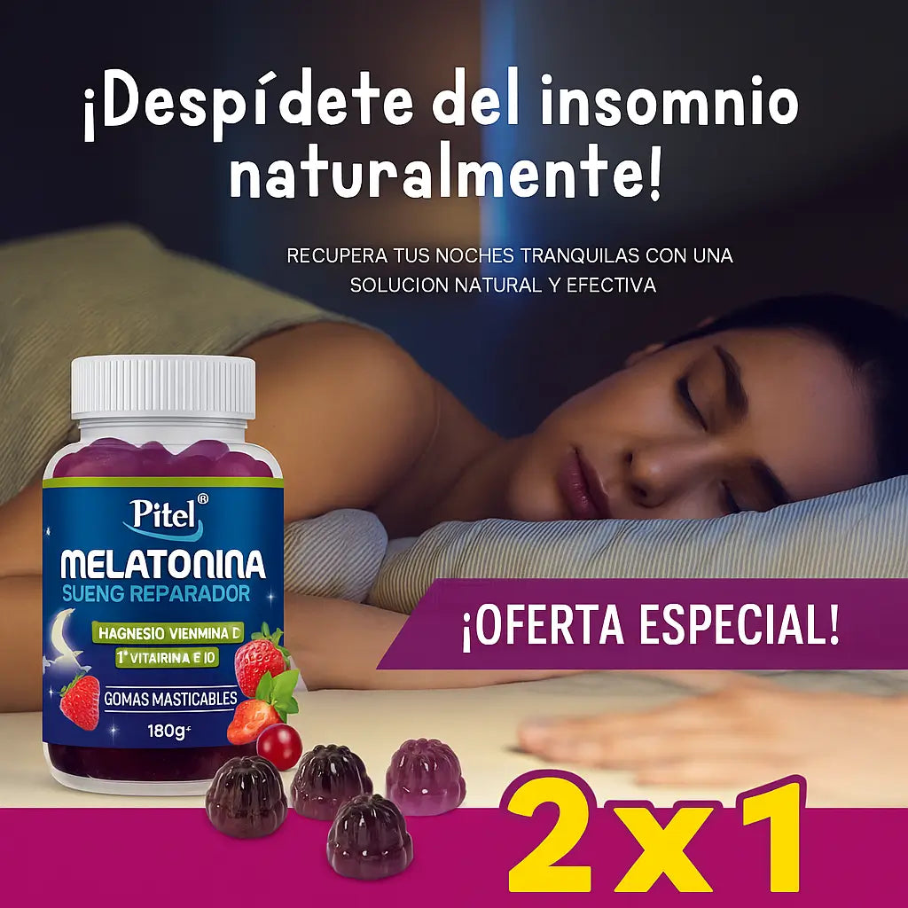 🌙 ¡Dile adiós a las noches sin descanso! 🍓 Gomitas de Melatonina – Paga 1 y Llévate 2 $104.900