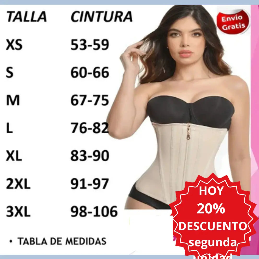 Cinturilla 13 Varillas – Moldea y Realza tu Figura 💥 Solo Hoy: $119.900