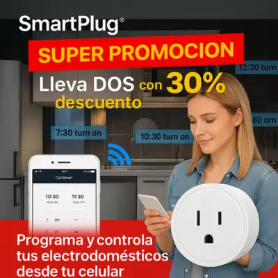 Tomacorriente iNTELIGENTE X 2