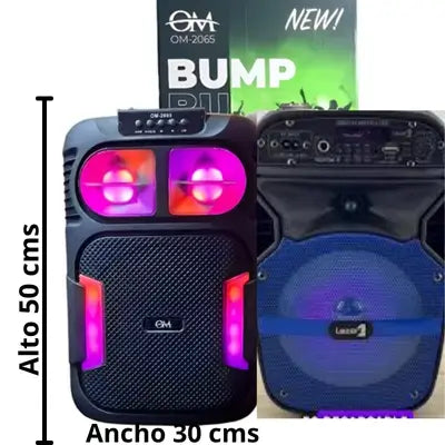 🔊 ¡Sonido potente en cualquier lugar! Cabina 8” + Micrófono ¡Solo por hoy! $199.900