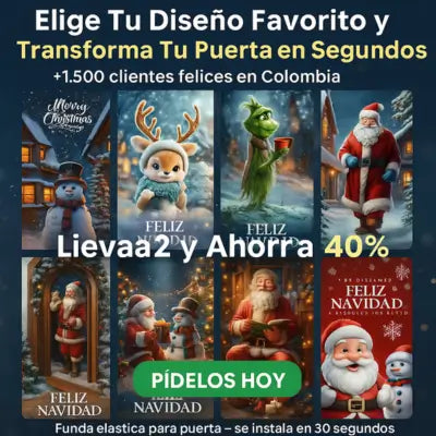 Funda para Puerta Navidad  Diseños