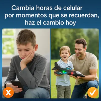 Avión Dron Control Remoto Anti Golpes