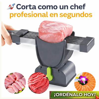 Combo Cortador De Carne, Afilador