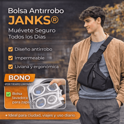 BOLSO DE HOMBRO PARA HOMBRE ANTIROBO IMP