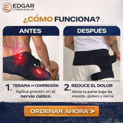 Cinturón ciática para la pierna PRO