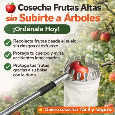 Herramienta Recolectora de Fruta