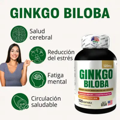 Ginkgo biloba x 100 sofgels