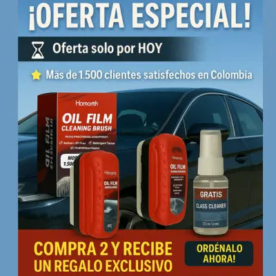 Cepillo Limpiador de vidrios de carro