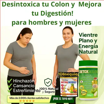 DETOX COLON 700 + REGALO BOLSA DETOX