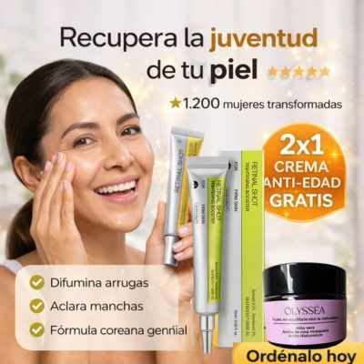 Luméris™ Retinal Repair – 2 Retinol + Crema Antiedad GRATIS Hoy