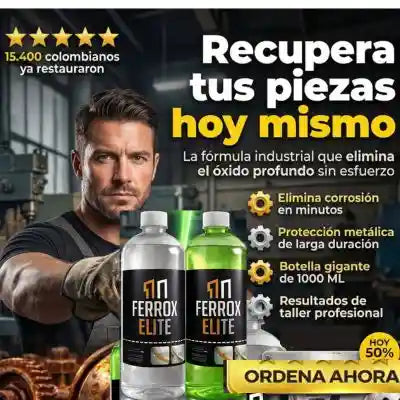 FERROX ELITE-Quitaoxido Addio 1 Litro