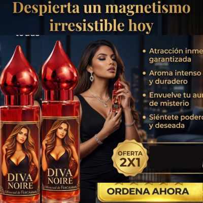 Diva Noire – Atracción x 2Perfume de Feromonas (30 ml)