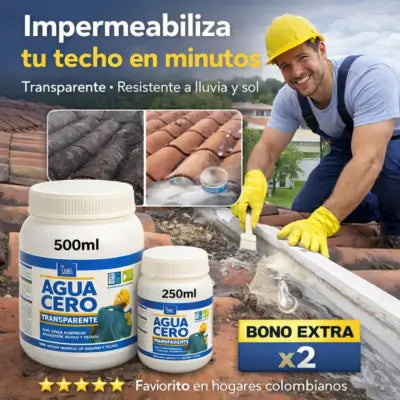 Solo Hoy -Elimina goteras YA – Aguacero Pro 500ml + 250ml Gratis  $99900