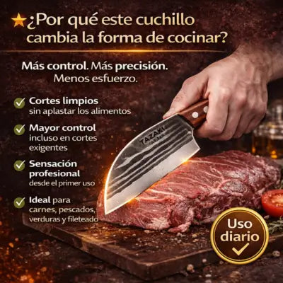 CUCHILLO  TIPO HACHA TAZAKI