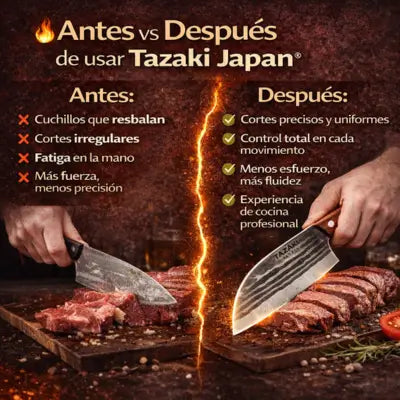 CUCHILLO  TIPO HACHA TAZAKI