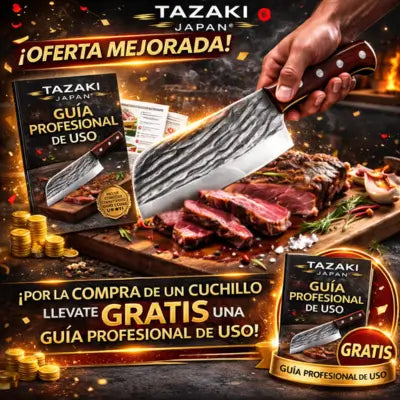CUCHILLO  TIPO HACHA TAZAKI