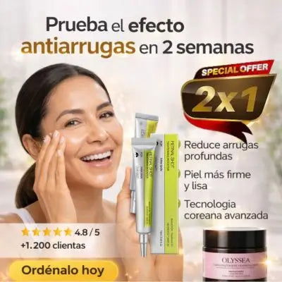 Luméris™ Retinal Repair – 2 Retinol + Crema Antiedad GRATIS Hoy