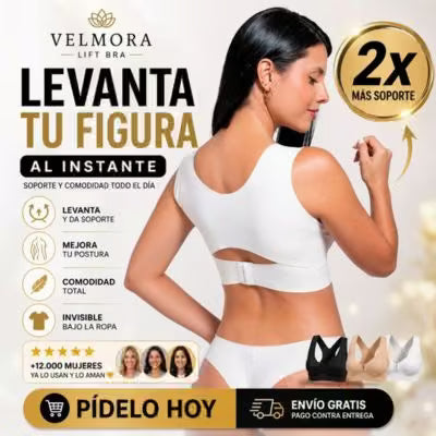 Velmora™ Lift Bra – Brasier Cruzado Levanta Busto