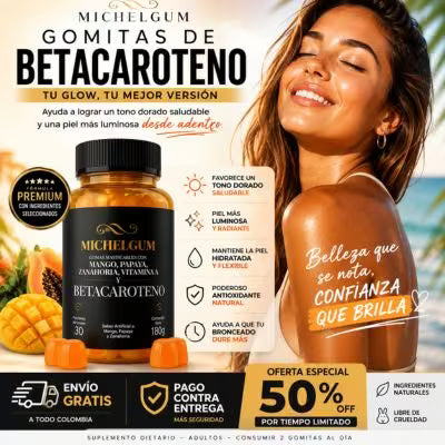 GOMAS DE BETACAROTENO Black Days.