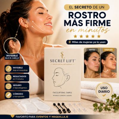 2 PACK CINTA FACIAL INVISIBLE