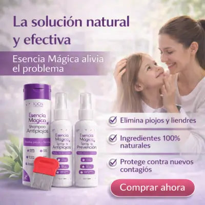 Esencia Mágica®Kit Antipiojos Natural + Spray
