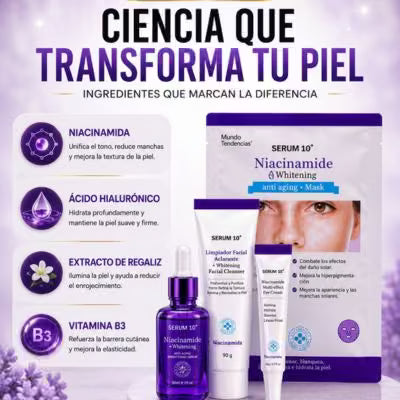Kit Completo Niacinamida 4 En 1