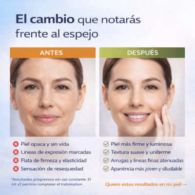 ✨ El KIT x2 para rejuvenecer tu piel+guia Rutina Facial Gratis