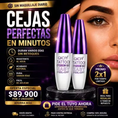 2 Set QICIY  Tatuador de ceja