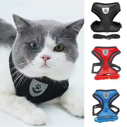 Kit x2 Arnés Pechera Chaleco para Perro y Gato