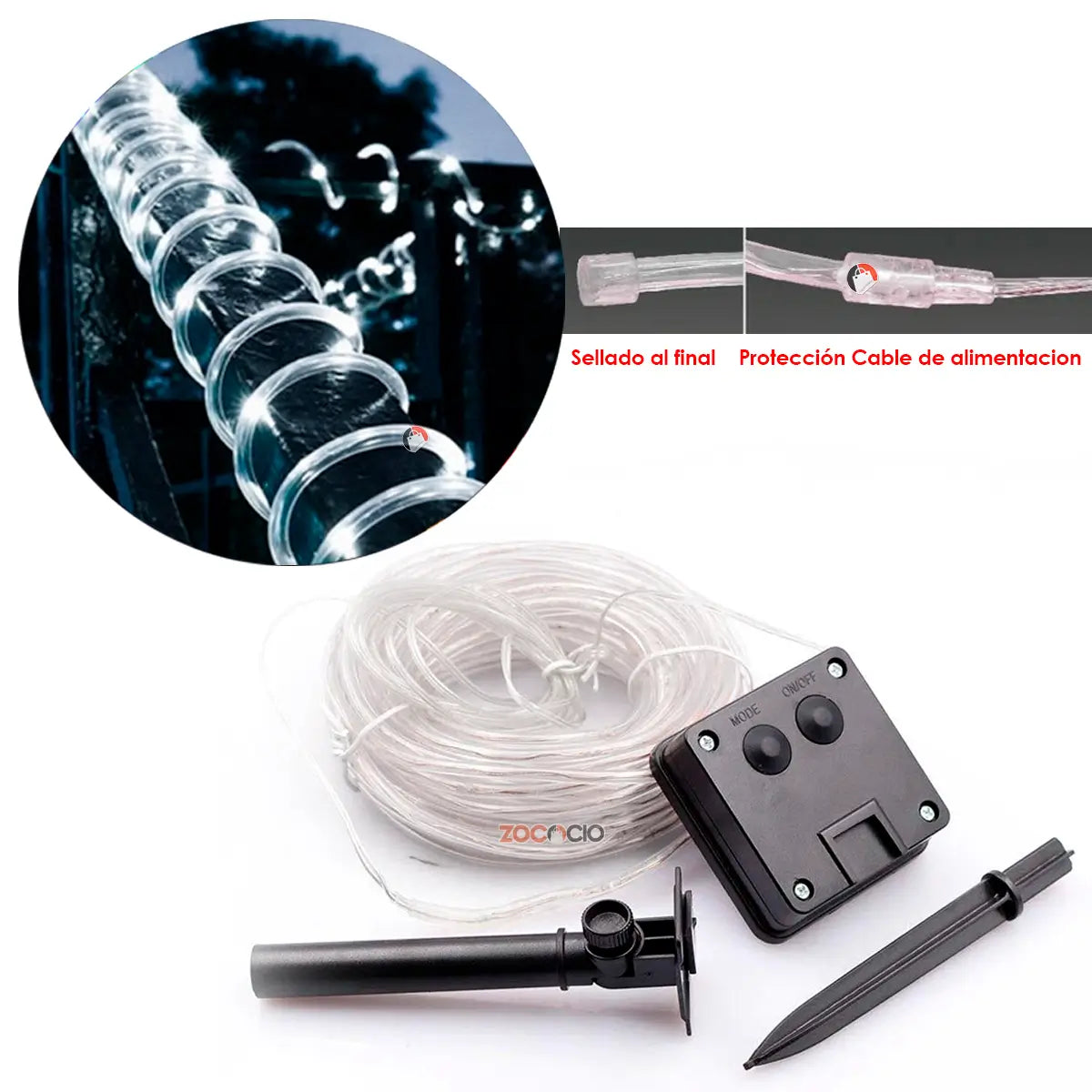 Instalación Manguera de Panel Solar 20M