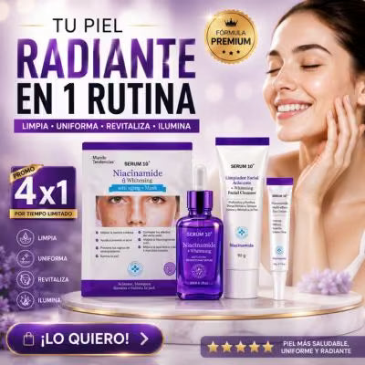 Kit Completo Niacinamida 4 En 1