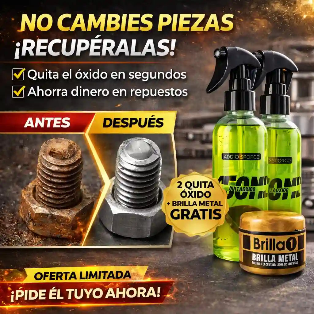 FerroLux™x2 KIT RESTAURADOR DE METALES