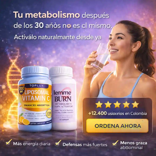 kit LEMME BURN +  LIPOSOMAL VITAMIN C