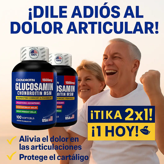 💪 Glucosamina x2 por solo $149.900 – ¡Movilidad sin dolor!