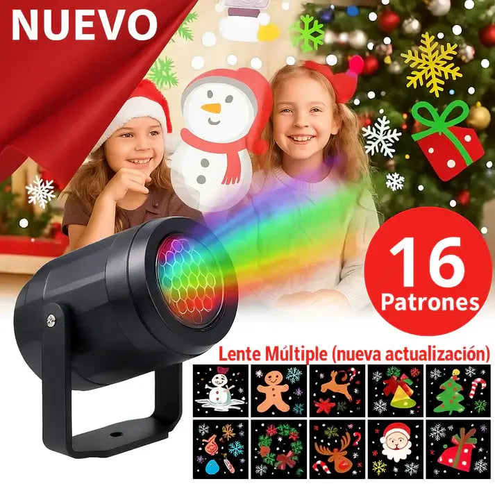 MINI PROYECTOR DE NAVIDAD