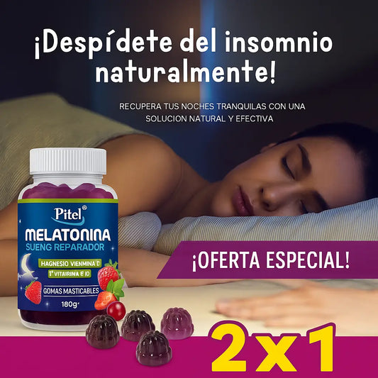 🌙 ¡Dile adiós a las noches sin descanso! 🍓 Gomitas de Melatonina  – Paga 1 y Llévate 2 $104.900