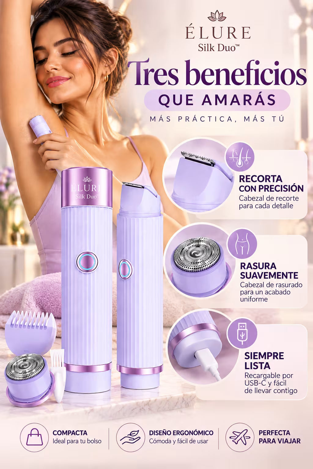 ¿Cansada de largas sesiones de depilación?