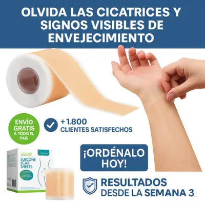 Cinta De Silicona Para Cicatrices