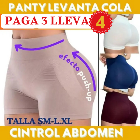 Combo x4 Pantys Levantacola – Hoy Solo $99.900 + Envío Gratis