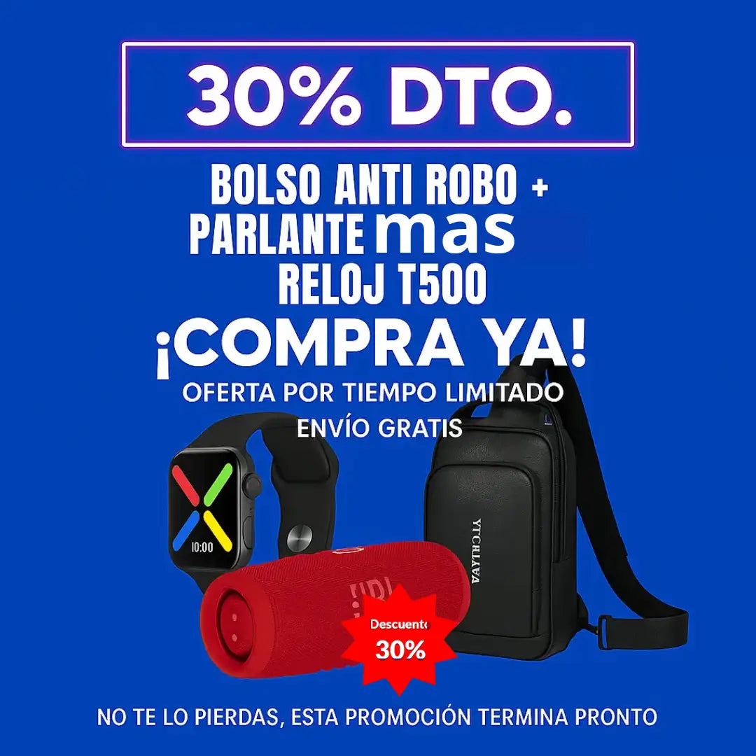 🎁 ¡Llévate el Combo 3 en 1 con 30% de Descuento y Envío GRATIS! $164.900