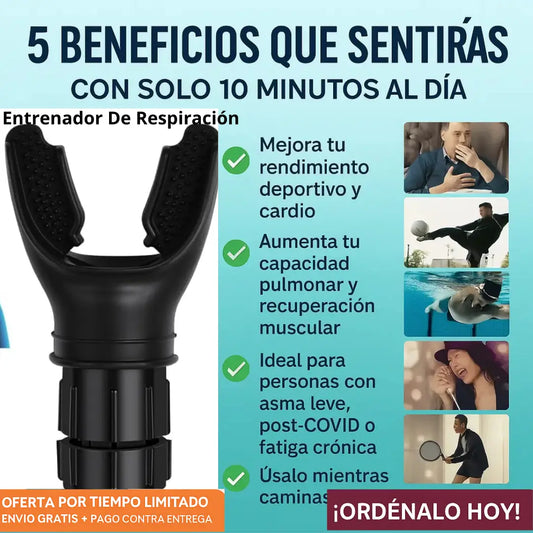 Fortalece tu sistema respiratorio y Gana Resistencia